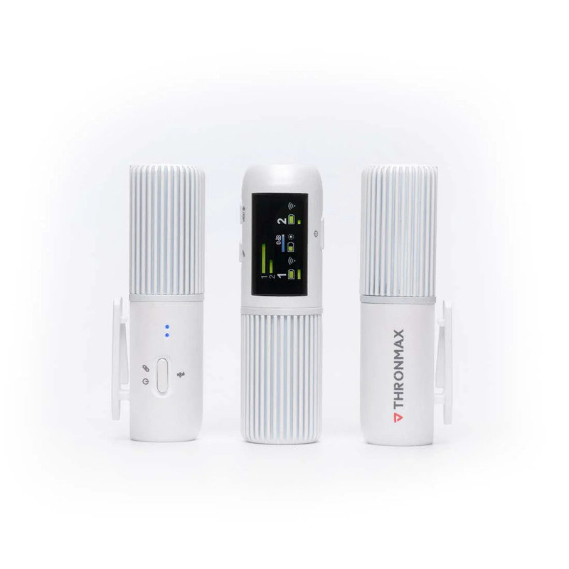 Thronmax C2 Space 2.4 Ghz Wireless Microphone - White - ميكروفون